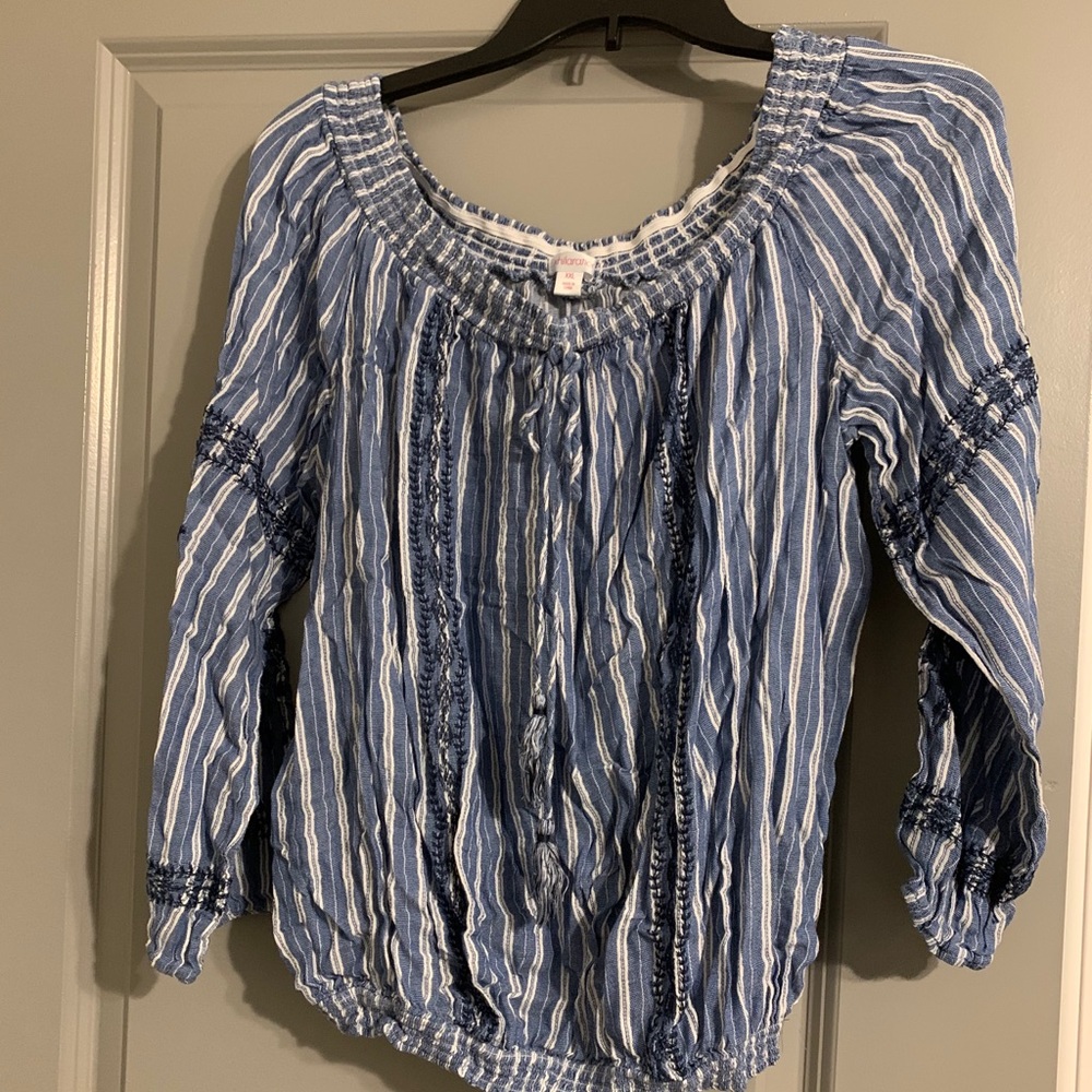 off the shoulder top